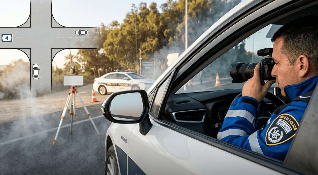 אשם בתאונה או שטח מת? ניסוי שדה ראייה בדו"ח בוחן תנועה (טופס מ-4104)